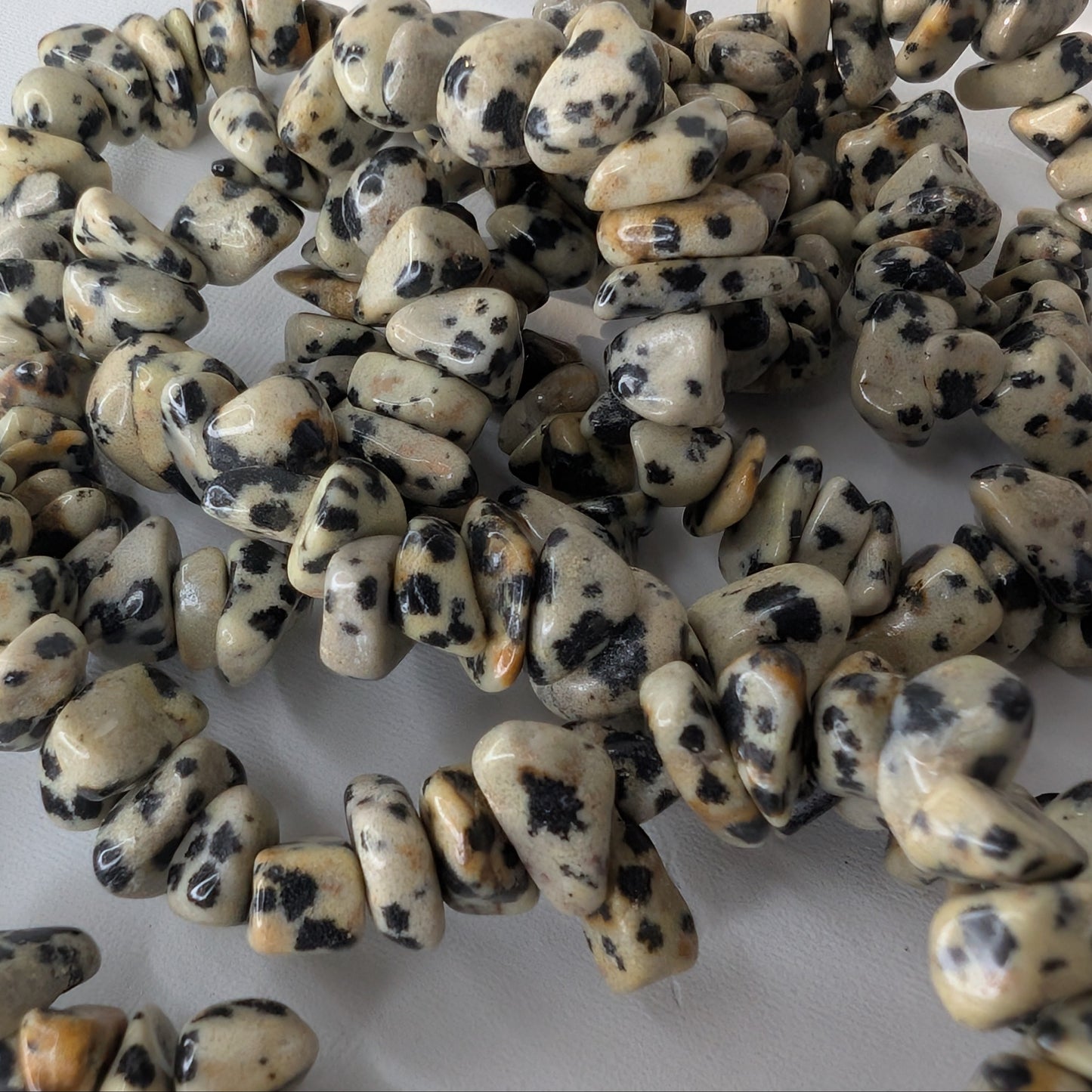 Dalmatian Stone Chip Bracelet