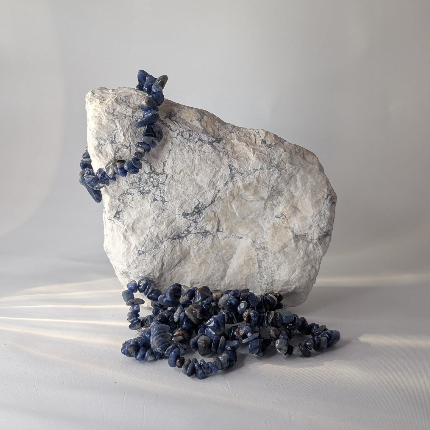 Sodalite Chip Bracelet