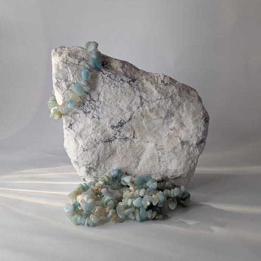 Amazonite Chip Bracelet