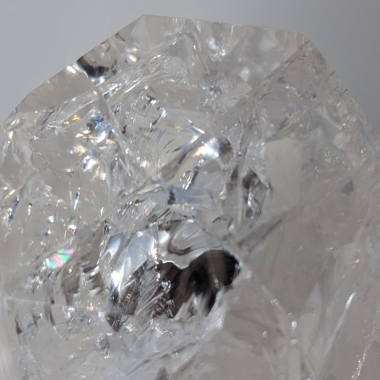 Crackled Quartz Polished Point (Option #2)
