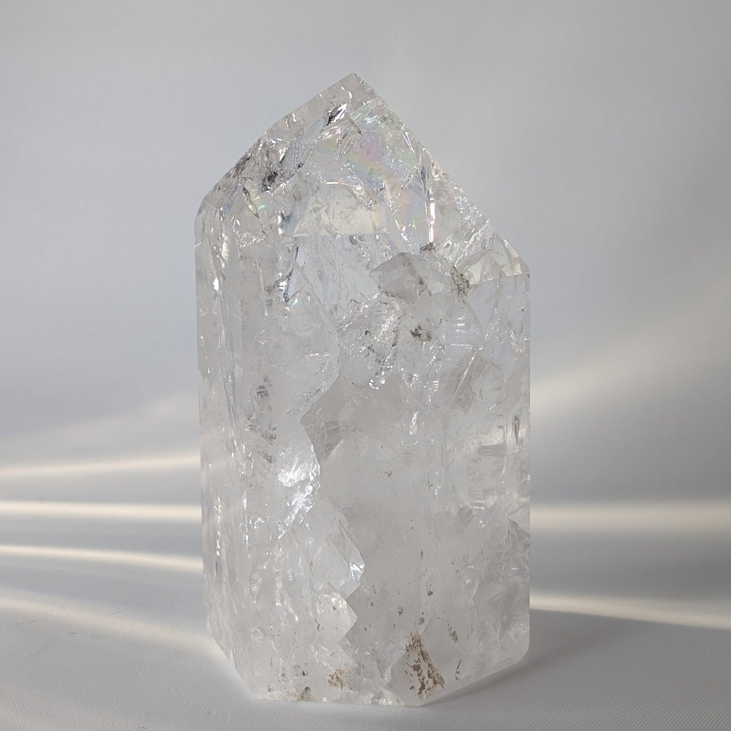Crackled Quartz Polished Point (Option #1)