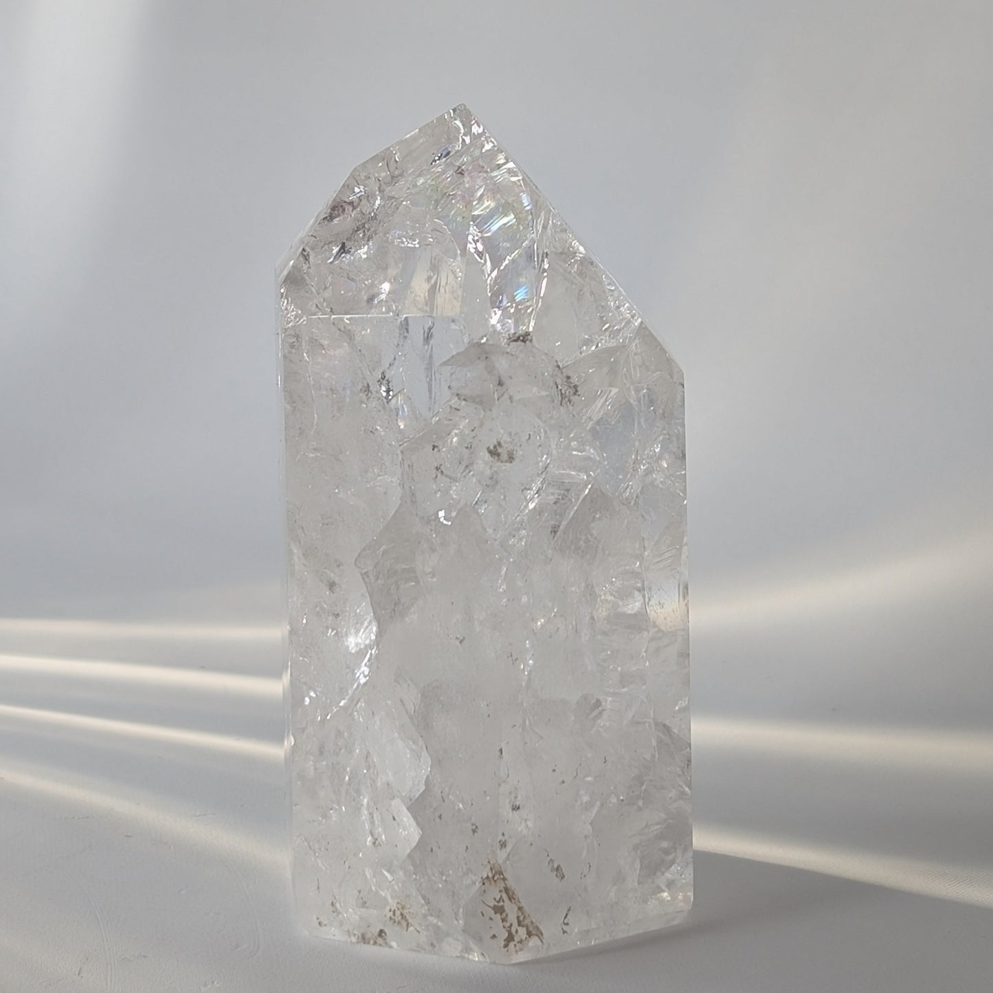 Crackled Quartz Polished Point (Option #1)