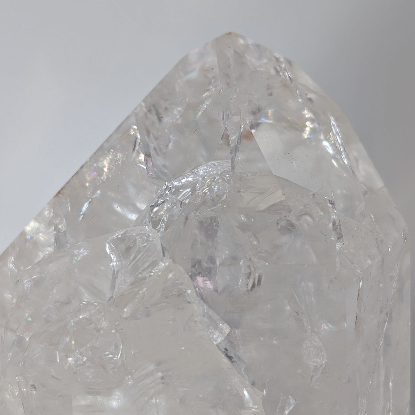 Crackled Quartz Polished Point (Option #3)