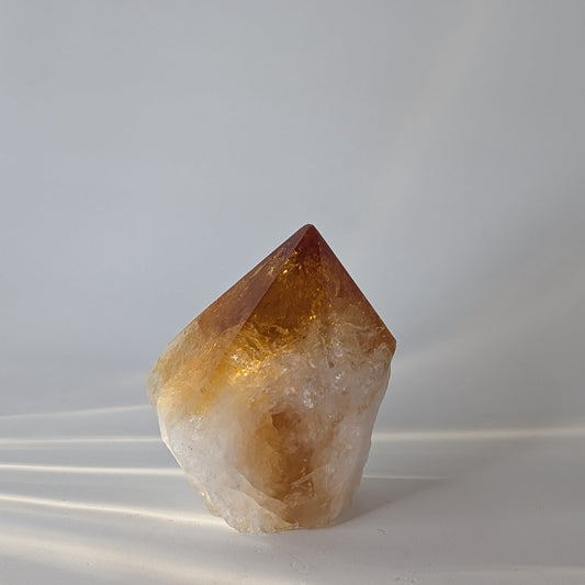 Citrine Cut Base Point (Option #8)