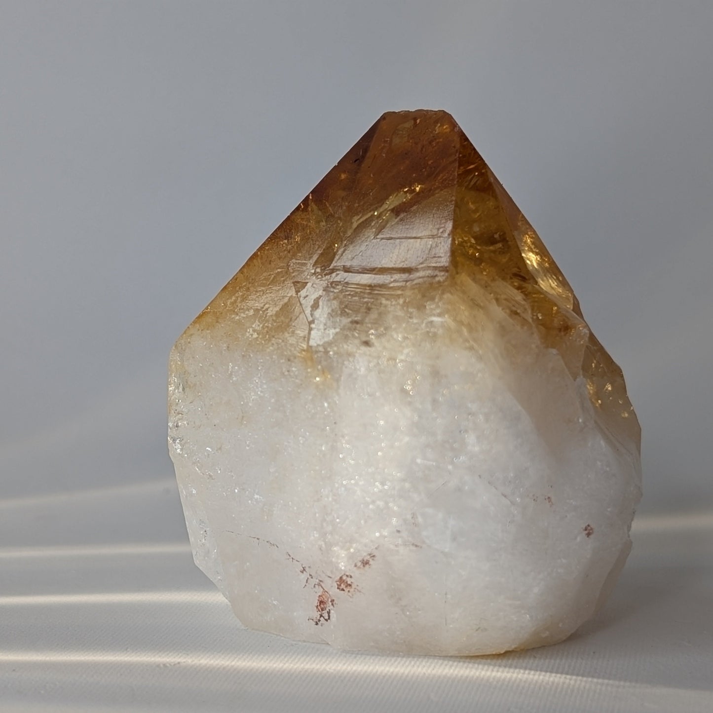 Citrine Cut Base Point (Option #9)