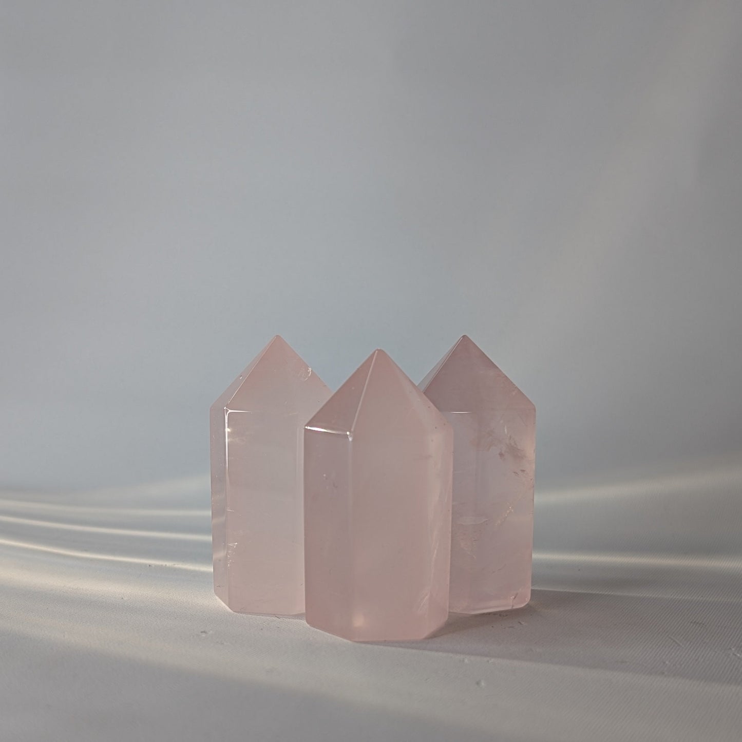 Small Rose Quartz Polished Points