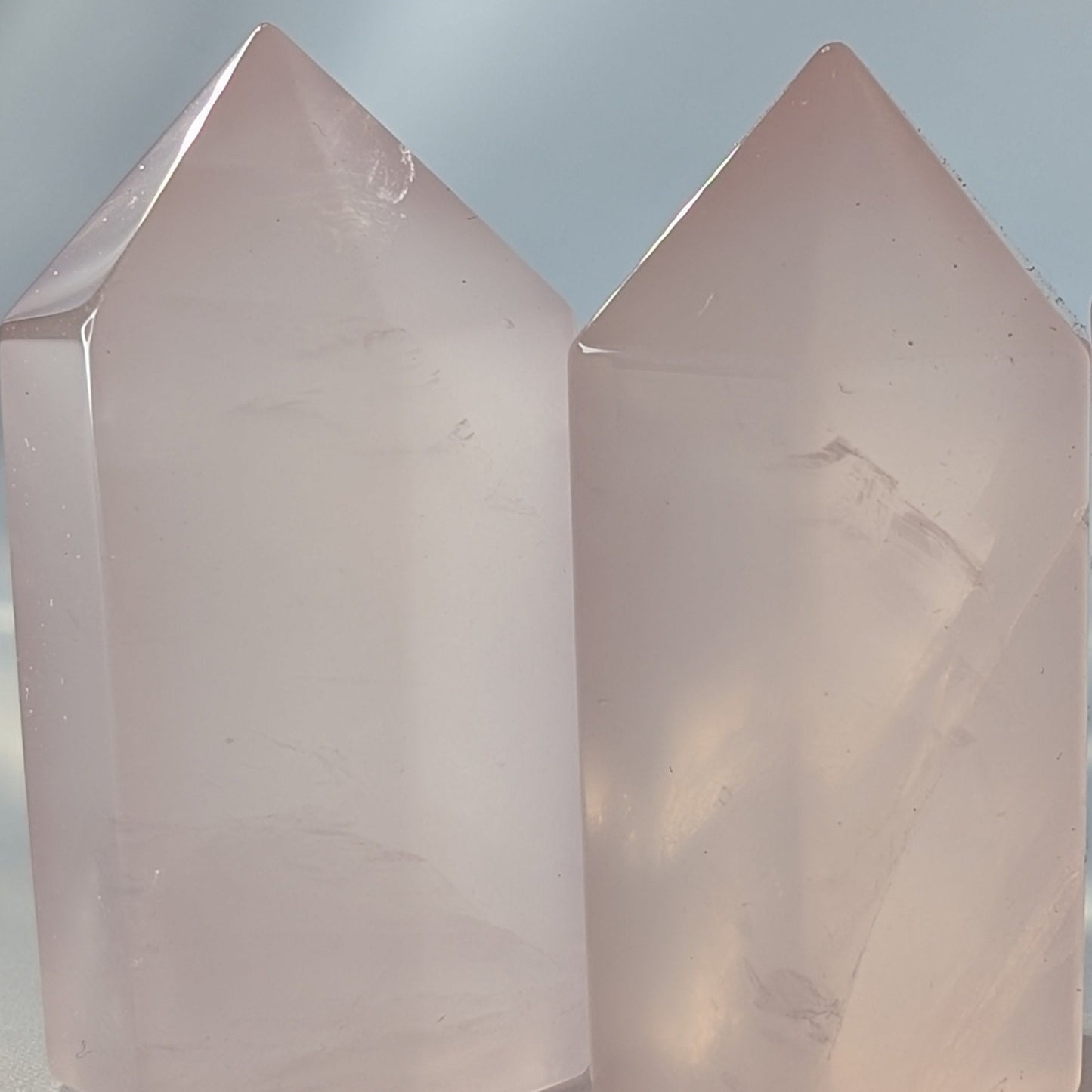 Small Rose Quartz Polished Points