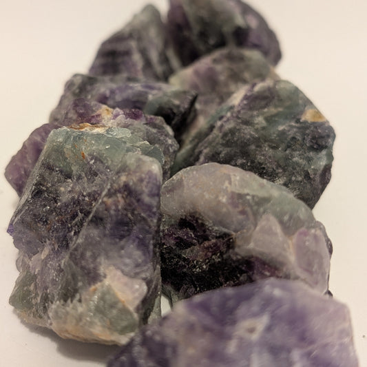 Rainbow Fluorite Rough Rock