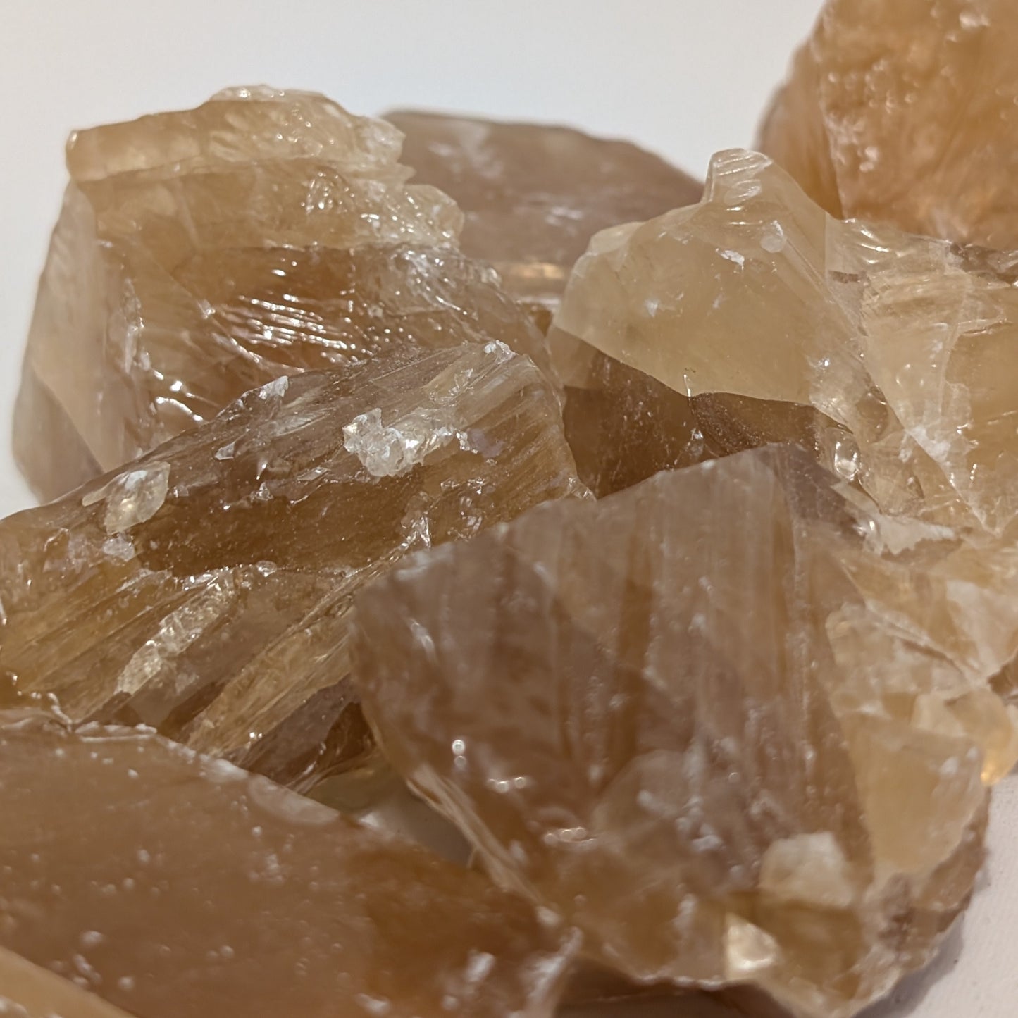 Small Honey Calcite Rough Rock
