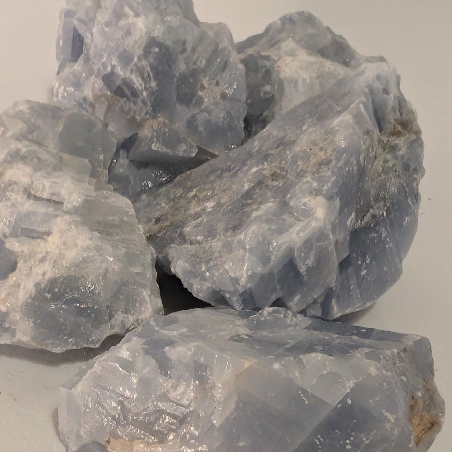 Blue Calcite Rough Rock
