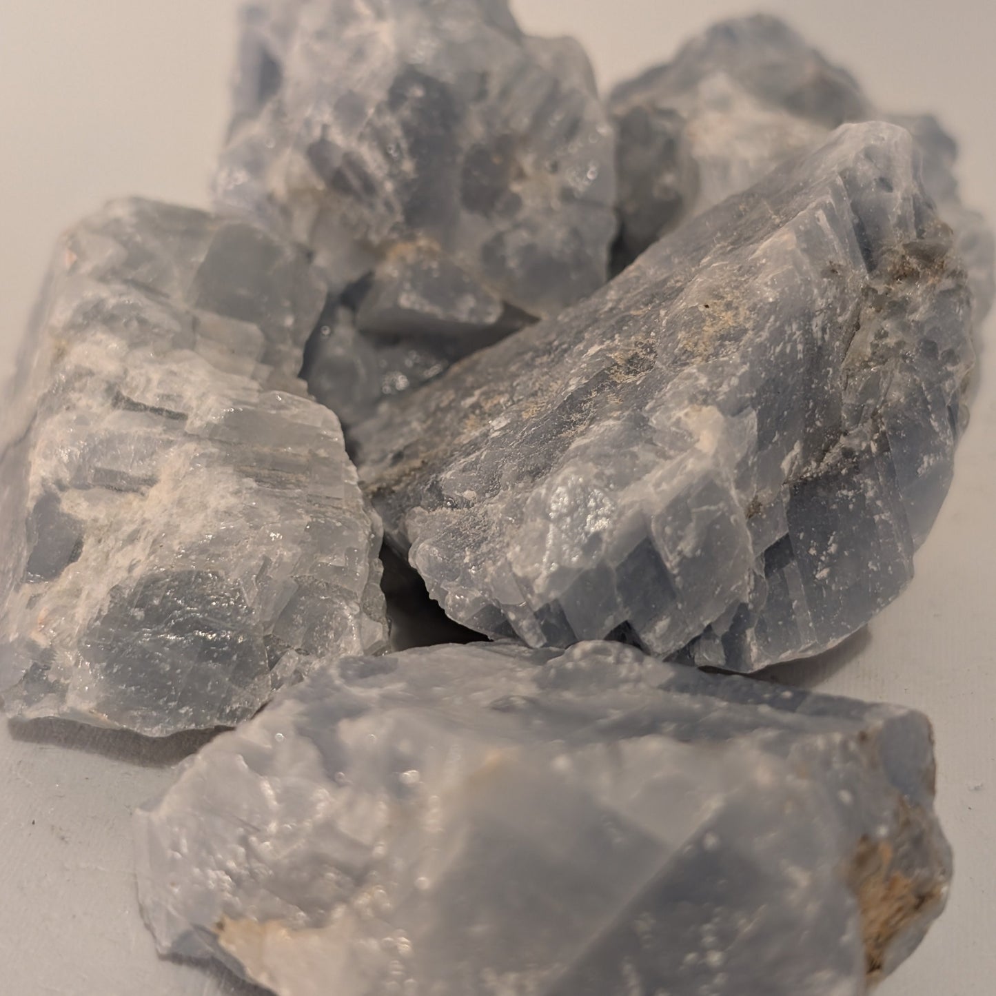 Blue Calcite Rough Rock