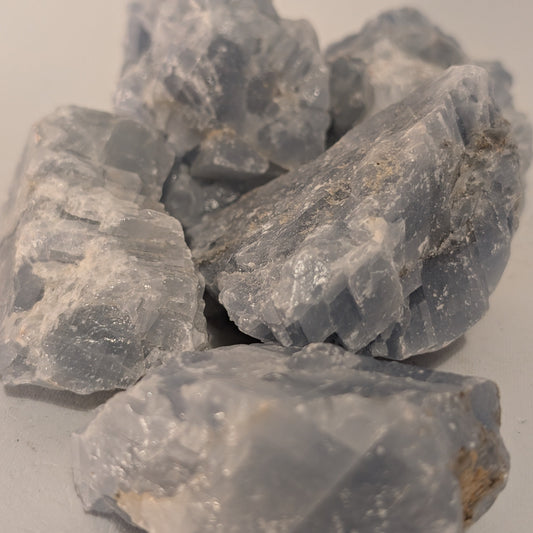 Blue Calcite Rough Rock