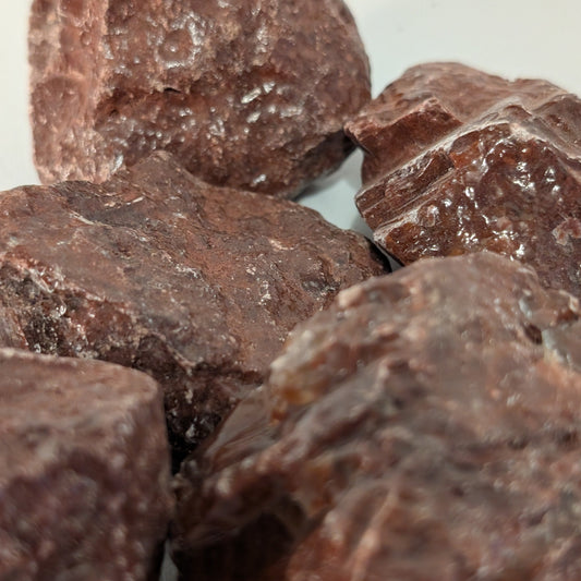 Red Calcite Rough Rock