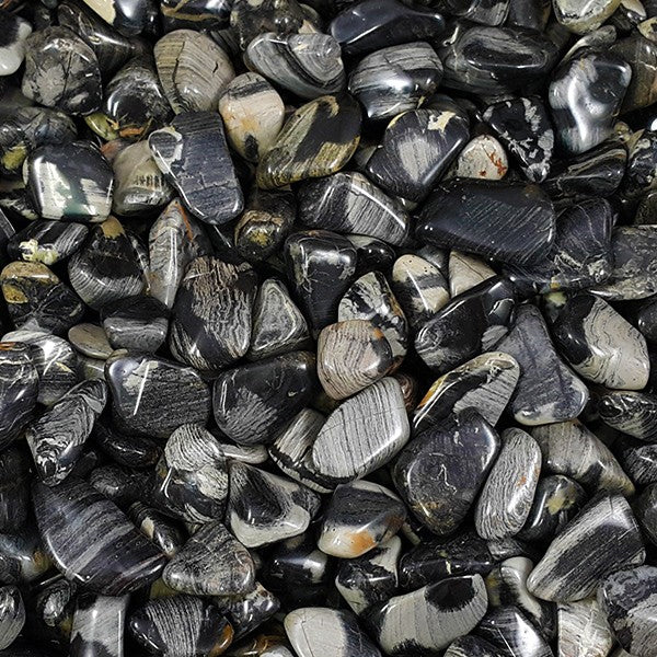 Silverleaf Jasper Tumbled Stones